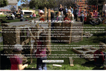 Tablet Screenshot of playlearnthink.com